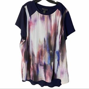 Lane Bryant Watercolor Top Size 22/24